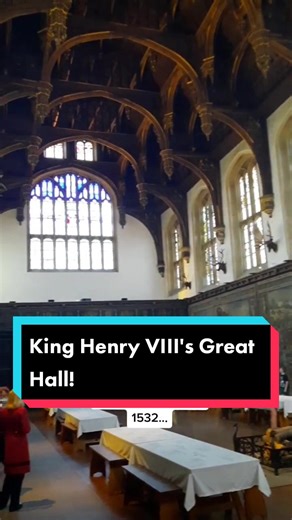 Exploring King Henry VIII's Great Hall at Hampton Court Palace