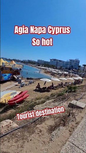 agia napa Cyprus tourist destination #trendingshorts #europe