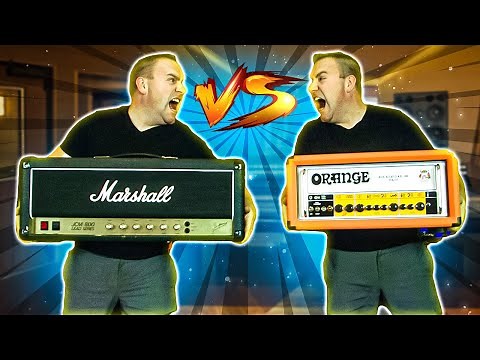 Marshall JCM 800 2203x VS Orange Rockerverb 100 Mk III High Gain Shootout