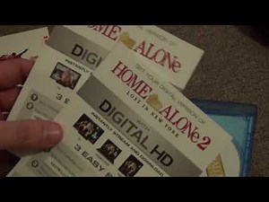 Home Alone & Home Alone 2 Movie Collection Blu-Ray Unboxing