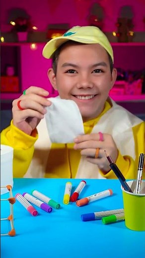 🎨💧 MAGIC COLORING? WATER CLIMBS and COLORS MELT into ART! #craft #experiment