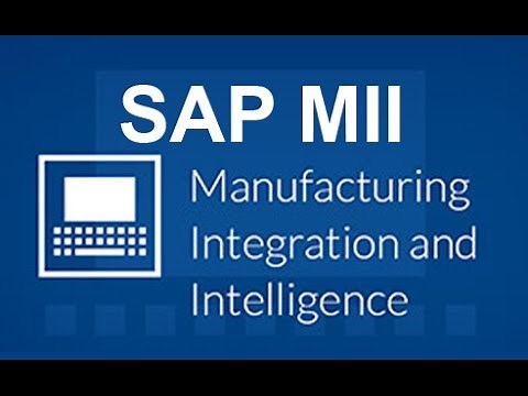 SAP MII Training Demo Video | SAP MII Online Course - SAP NETIZENS