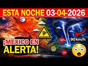🚨 Mexico on alert tonight: floods, strong winds, and heat wave combine