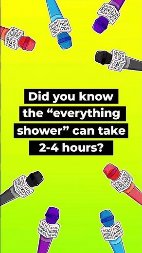 The ‘everything shower’ has gone viral — here's what kids think #CBCKN