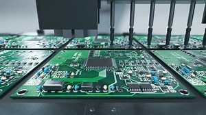 clip-33492199-robotic-arm-electronic-circuit-board-production-on