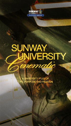 There’s more to #TheMostHappeningCampus than meets the eye. Step into the cinematic side of #SunwayUniversity, where passion meets purpose. | Sunway University