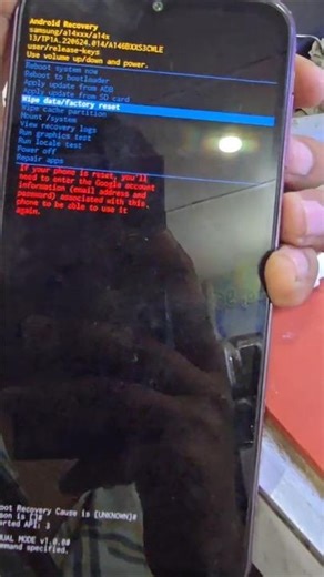 samsung a14 5g hard Reset / samsung a14 5g pettern pin Remove #saddamkhod786 10 April 2026