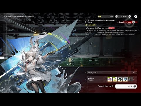 [Arknights: Endfield] Protocol Space: Advanced Progression V, Perlica No-hit Solo