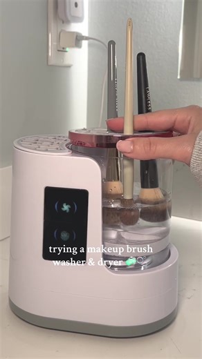 Because your makeup brushes deserve better ✨ Shop beauty routine upgrades at the link in bio #amazonfinds #amazonbeauty #beautytools 🎥: @parmidarobateau