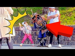 #39 SAMURAI Mannequin Prank in Kyoto Japan | Best street Prank great Reactions Kiyomizu Temple