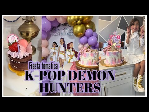 K-POP DEMON HUNTER THEMED BIRTHDAY PARTY |