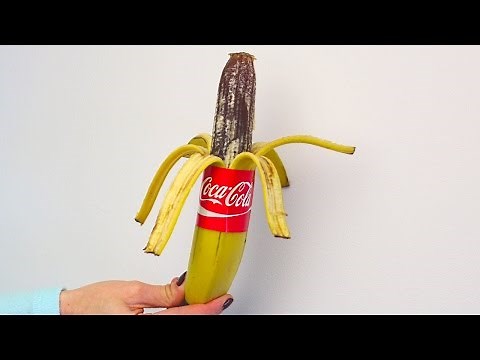Look what happened to Banana / Diy Banana from Coca-Cola