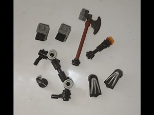 How to build Lego Marvel Weapons MOC Part 1 tutorial | MOCs Marvel