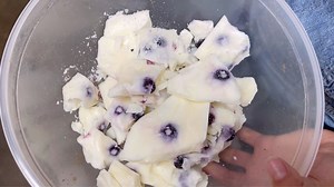 12K views · 801 reactions | Our Enrichment Coordinator Alex M. really knows how to help our dogs find some joy in the middle of a hot summer day. She made them some delicious frozen treats using doggie-safe Greek yogurt, blueberries, and some treats mixed in. Just watch the happiness on each dog’s face as he/she receives a delightful treat. It really is the simple things in life that make a difference! #dogdaysofsummer #adoptdontshop #summertime #nmdr | National Mill Dog Rescue | Facebook