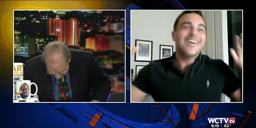 Michael Hudak surprises Art Myers on his last Good Morning Show