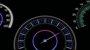 speedometer 4k. Technology speedometer Performance Racing Car and bike Dashboard.