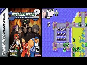 Advance Wars 2: Black Hole Rising ... (GBA) Gameplay