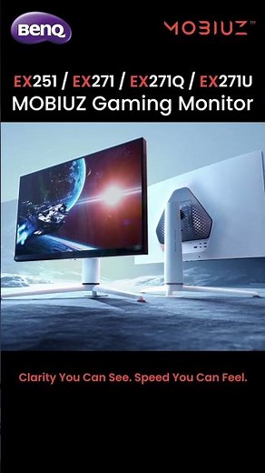BenQ MOBIUZ EX Series Monitors | Ultimate Gaming Experience
