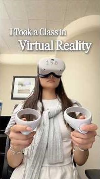 I Took Stanford’s Famous Virtual Reality Class… Here’s How It Went 👀 #college #study #tech #stem