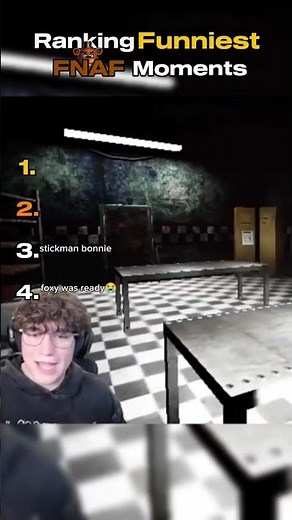 Ranking Funniest FNAF moments 😂😂#dontclickme