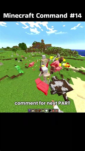 Minecraft Commands ⚡Black Hole pt.15 #minecraftcommands