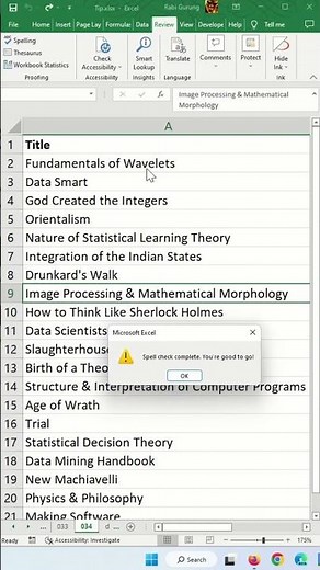 3 Ways To Check Spelling - Excel Tips and Tricks