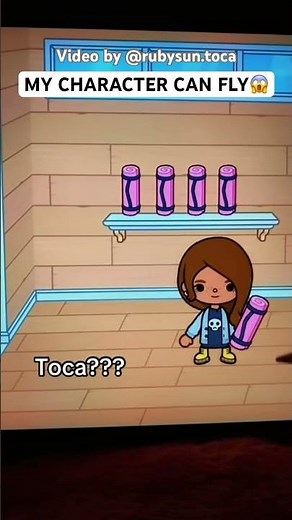 OMG 😱 MY CHARACTER CAN FLY in Toca Boca 😱😱 video by @rubysun.toca