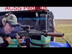 New Primary Arms￼ SLX 3x micro Magnifier with the ACSS Pegasus redical