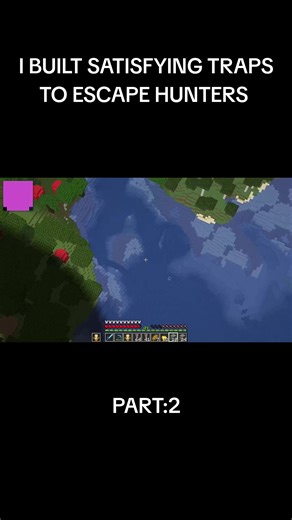 "I Built Satisfying Traps To Escape Hunters" #silverisme #Minecraft #v...