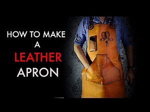 How to Make a Leather Apron - Tutorial and Pattern Download