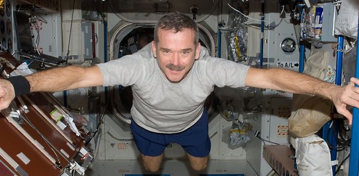 What happens to the brain in zero gravity?