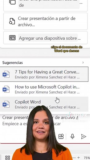 Tutorial de cómo hacer una presentación en PPT desde un documento de Word 😯 #tutorial #word #copilot #IA #inteligenciaartificial