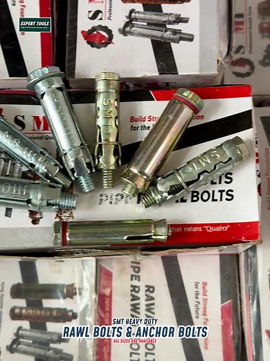 SMT Heavy Duty Rawl & Anchor Bolts for Secure Installations