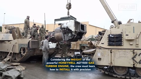 How US Army Repairs Their Powerful Tanks Inside Massive Facility