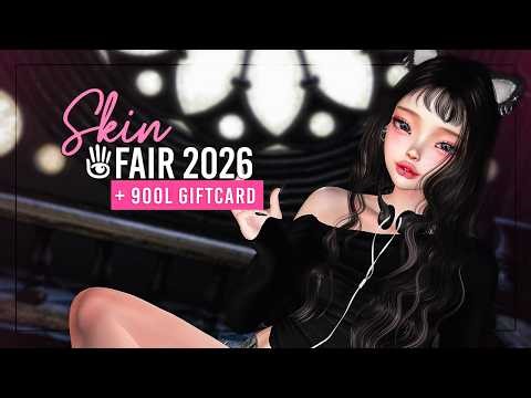 SKIN FAIR 2026 Second Life | Shopping Tour + Free 1000L Giftcard | SKINS & Offers