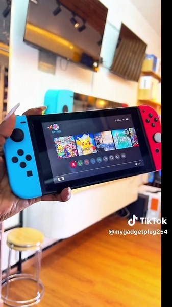 Nintendo Switch V2 Model Available at Platinum Plaza