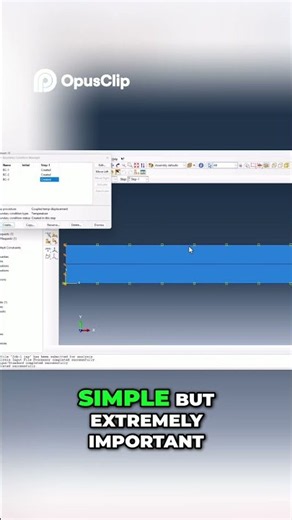Thermal Loading in Abaqus Made EASY #Shorts