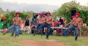 6 Men turns 'Git Up' challenge to a sexy level