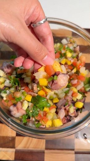 Viral Trader Joe’s calamari ceviche