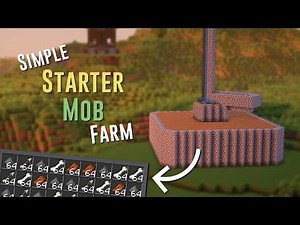 Minecraft Cheap & Simple Mob Farm | Java 1.14 - 26.1+ | By Shboop