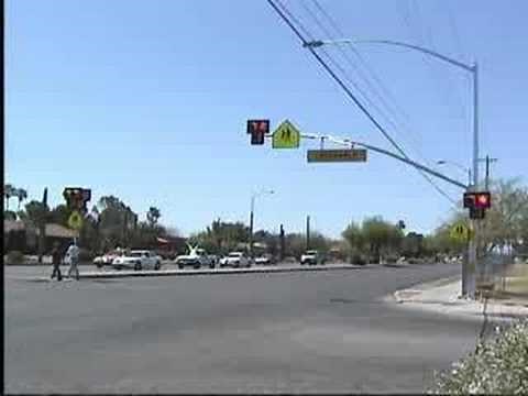 Pedestrian HAWK signal