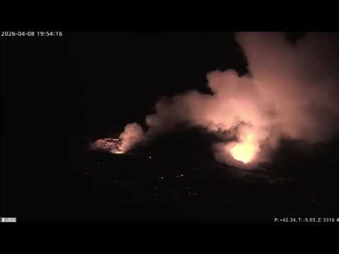 WATCH LIVE: Kīlauea Volcano, Hawai'i (Halemaʻumaʻu crater) w/cool audio - Wednesday night!! 🌋🤙