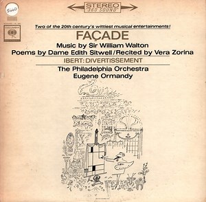 Sir William Walton, Dame Edith Sitwell, Jacques Ibert - Façade / Divertissement
