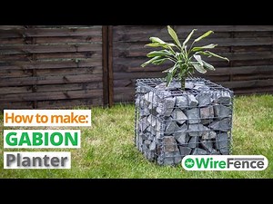 How to Make a Gabion Planter (Step by Step Tutorial) | WireFence