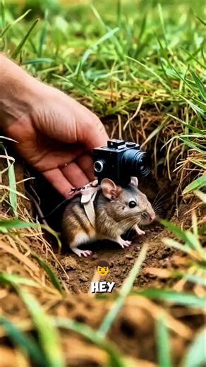 Mouse POV Camera Reveals Secret World 🐭 #shots #viralshorts #mouse #rodents #pov