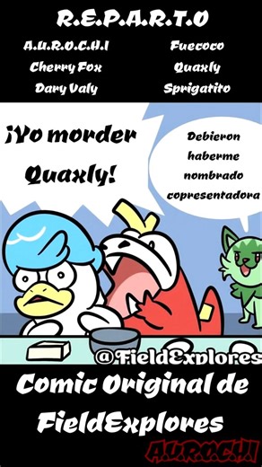 Pokémon - Quaxly's Baking Corner | Latin American Comic Dub