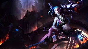 Jinx the Loose Cannon Animated Wallpaper