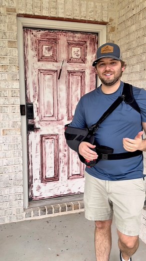 26K views · 119 reactions | Part 1 | Front Door Upgrade Say goodbye to our old front door! ✨ It’s time for a major upgrade, and we’re tackling it step by step. Watch as we transform the entrance to our home!  ...#BetterHalfBuilds #AchievableHome #DIY #BetterHalfBuilds #DIYJourney #Renovation #Project #DoItYourself #Flip #DIYHome #FrontDoorMakeover | Better Half Builds | Facebook