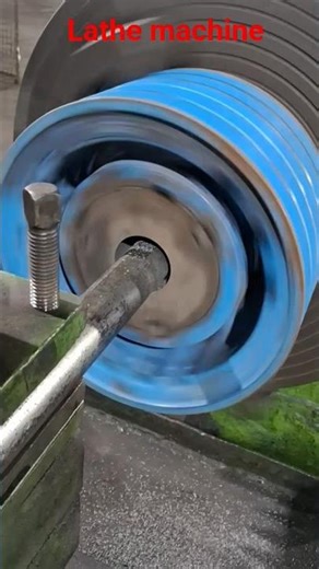 cnc lathe machine job work motor pulley OD 260 mm ID 60mm key 18mm 6mm #shortsviral #shortviral