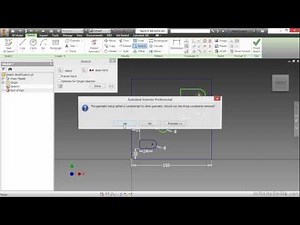 Autodesk Inventor 2015 Tutorial | Sketch Modification